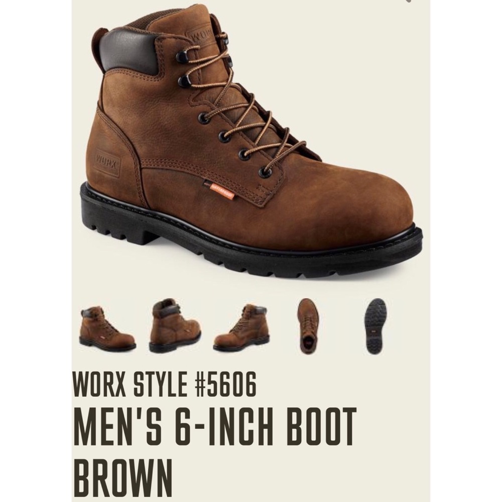 Red Wing Steel Toe Men’s Boot Size 12